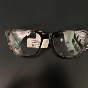 Walmart Eyewear 0413-08 Havana 01 Eyeglasses Frames 56-18-145 NWT